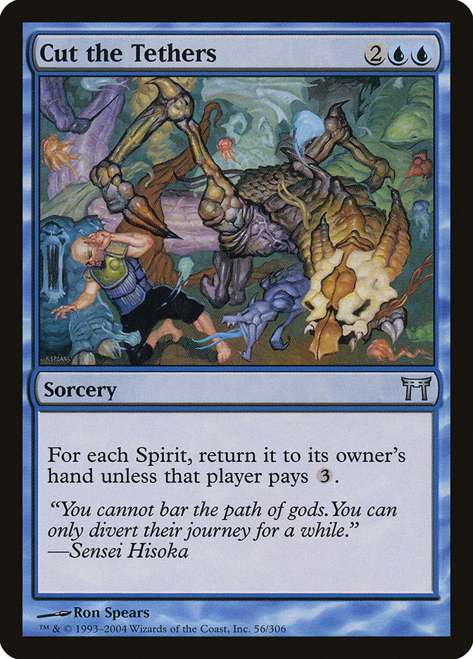 Cut the Tethers [Champions of Kamigawa] - Magic: The Gathering - Card Brawlers | Quebec | Canada |