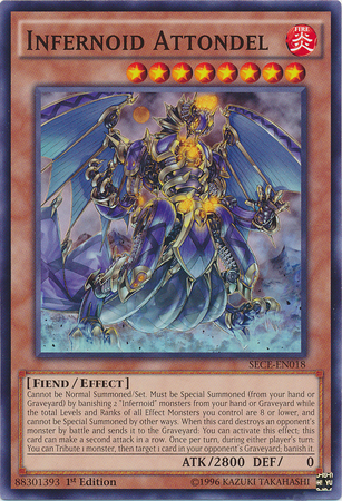 Infernoid Attondel [SECE-EN018] Common - Yu-Gi-Oh! - Card Brawlers | Quebec | Canada |