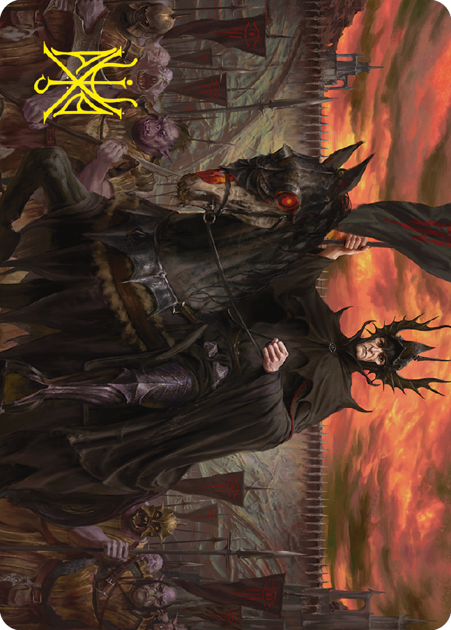 The Mouth of Sauron Art Card (Gold-Stamped Signature) [The Lord of the Rings: Tales of Middle-earth Art Series] - Magic: The Gathering - Card Brawlers | Quebec | Canada |