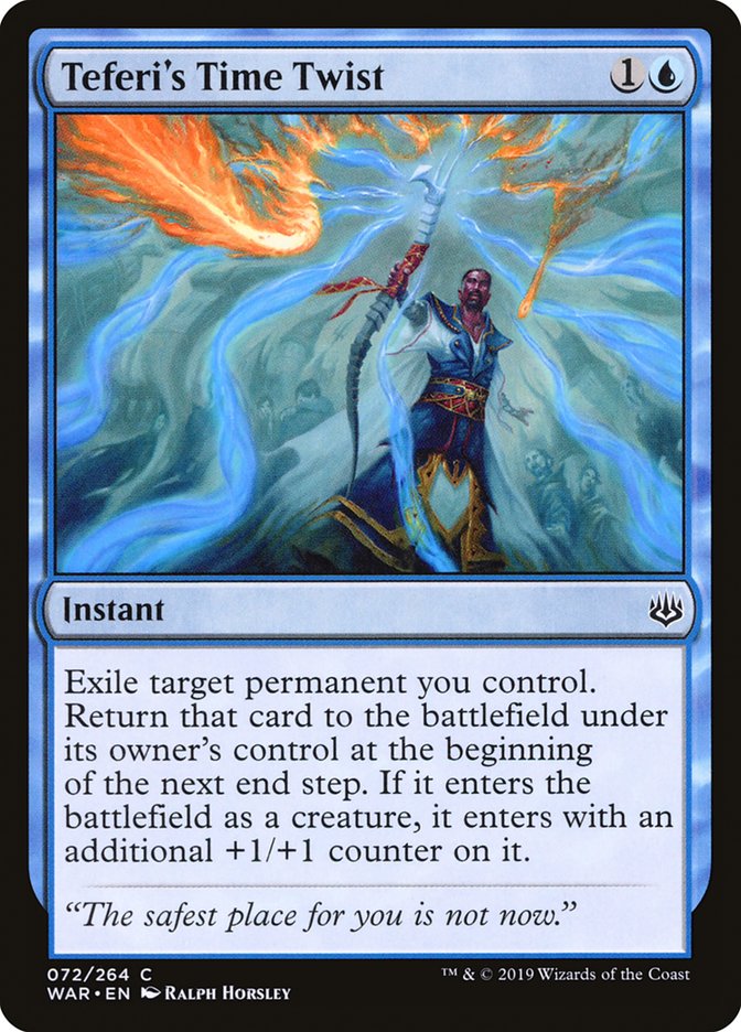 Teferi's Time Twist [War of the Spark] - Magic: The Gathering - Card Brawlers | Quebec | Canada |