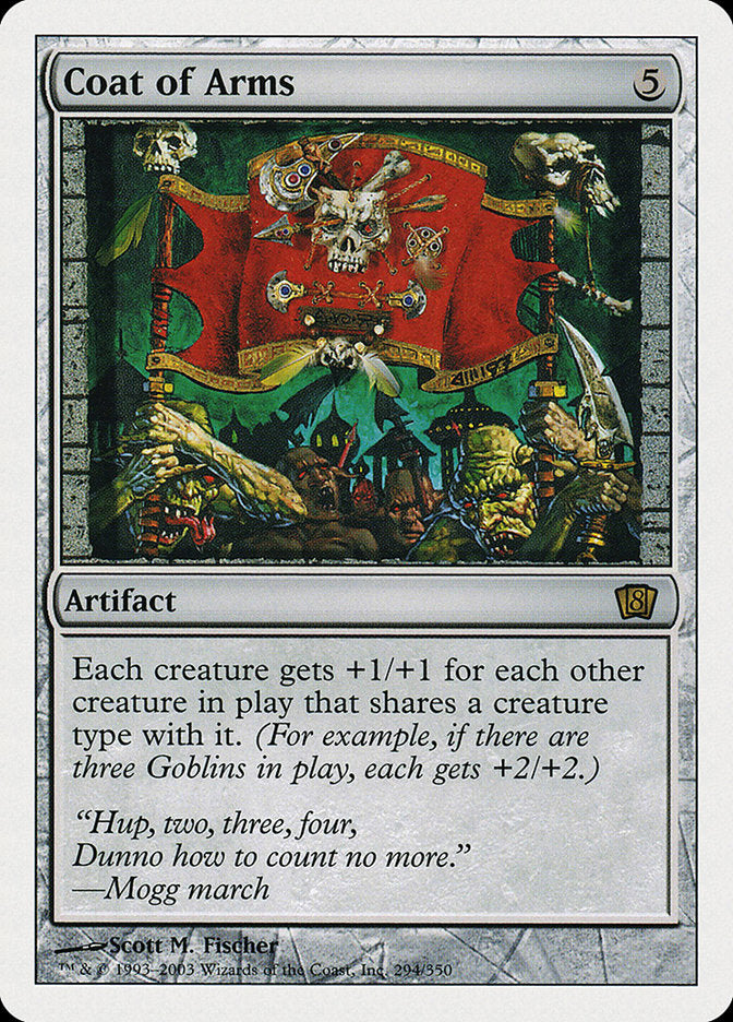 Coat of Arms [Eighth Edition] - Magic: The Gathering - Card Brawlers | Quebec | Canada |