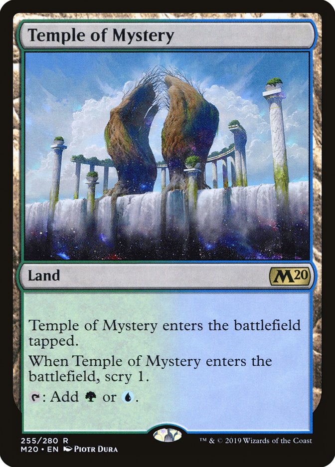 Temple of Mystery [Core Set 2020] - Magic: The Gathering - Card Brawlers | Quebec | Canada |