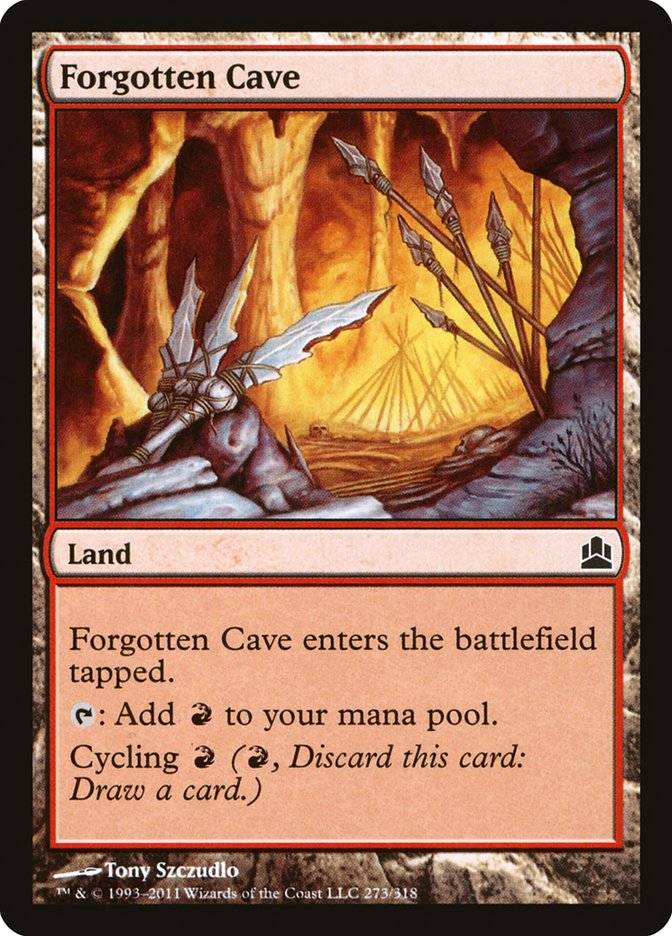Forgotten Cave [Commander 2011] - Magic: The Gathering - Card Brawlers | Quebec | Canada |