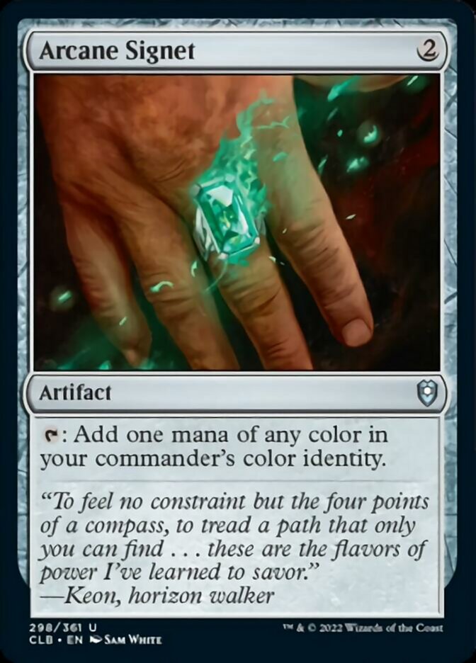Arcane Signet [Commander Legends: Battle for Baldur's Gate] - Magic: The Gathering - Card Brawlers | Quebec | Canada |
