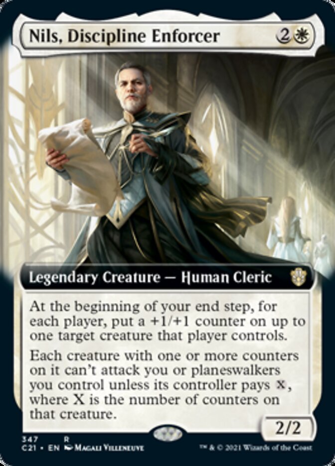 Nils, Discipline Enforcer (Extended Art) [Commander 2021] - Magic: The Gathering - Card Brawlers | Quebec | Canada |