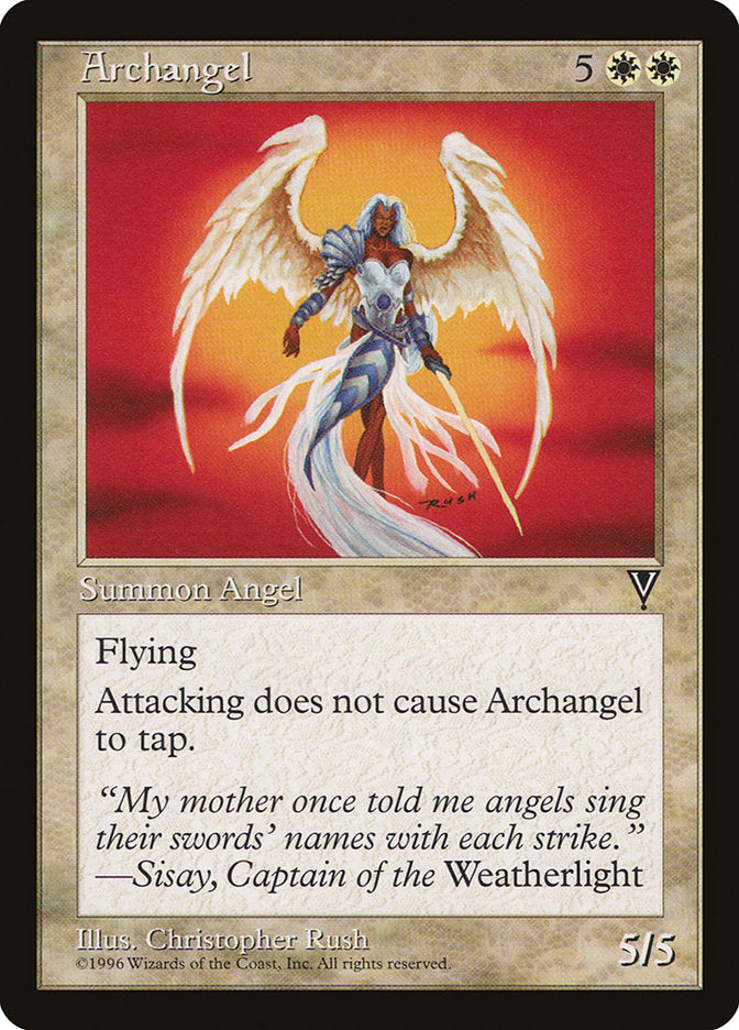 Archangel [Visions] - Magic: The Gathering - Card Brawlers | Quebec | Canada |
