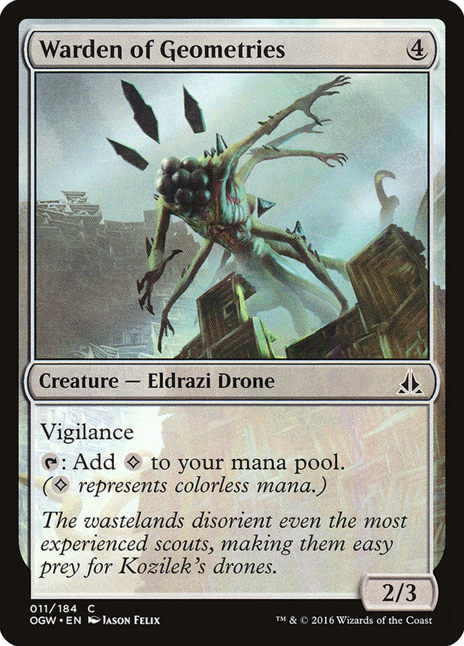 Warden of Geometries [Oath of the Gatewatch] - Magic: The Gathering - Card Brawlers | Quebec | Canada |