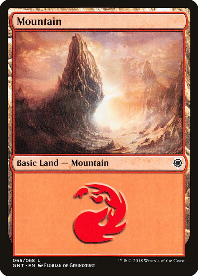 Mountain (65) [Game Night 2018] - Magic: The Gathering - Card Brawlers | Quebec | Canada |
