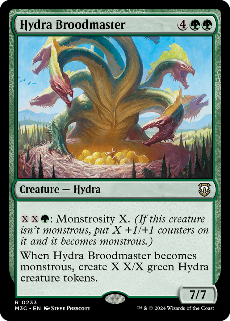 Hydra Broodmaster (Ripple Foil) [Modern Horizons 3 Commander] - Magic: The Gathering - Card Brawlers | Quebec | Canada |
