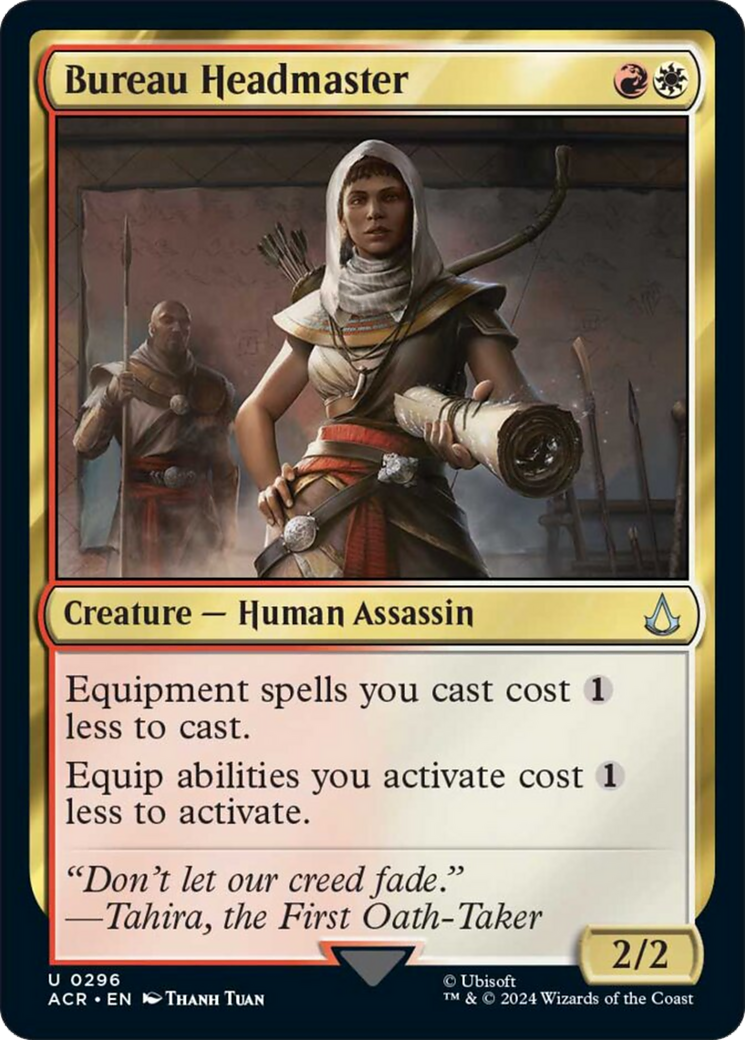 Bureau Headmaster [Assassin's Creed] - Magic: The Gathering - Card Brawlers | Quebec | Canada |