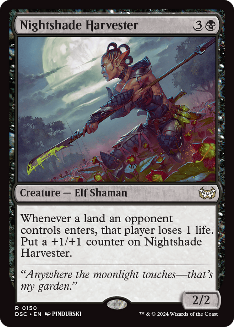 Nightshade Harvester [Duskmourn: House of Horror Commander] - Magic: The Gathering - Card Brawlers | Quebec | Canada |