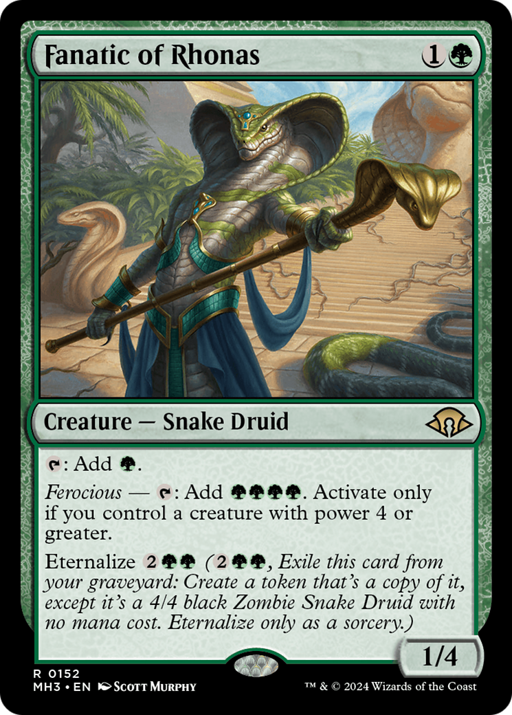 Fanatic of Rhonas [Modern Horizons 3] - Magic: The Gathering - Card Brawlers | Quebec | Canada |