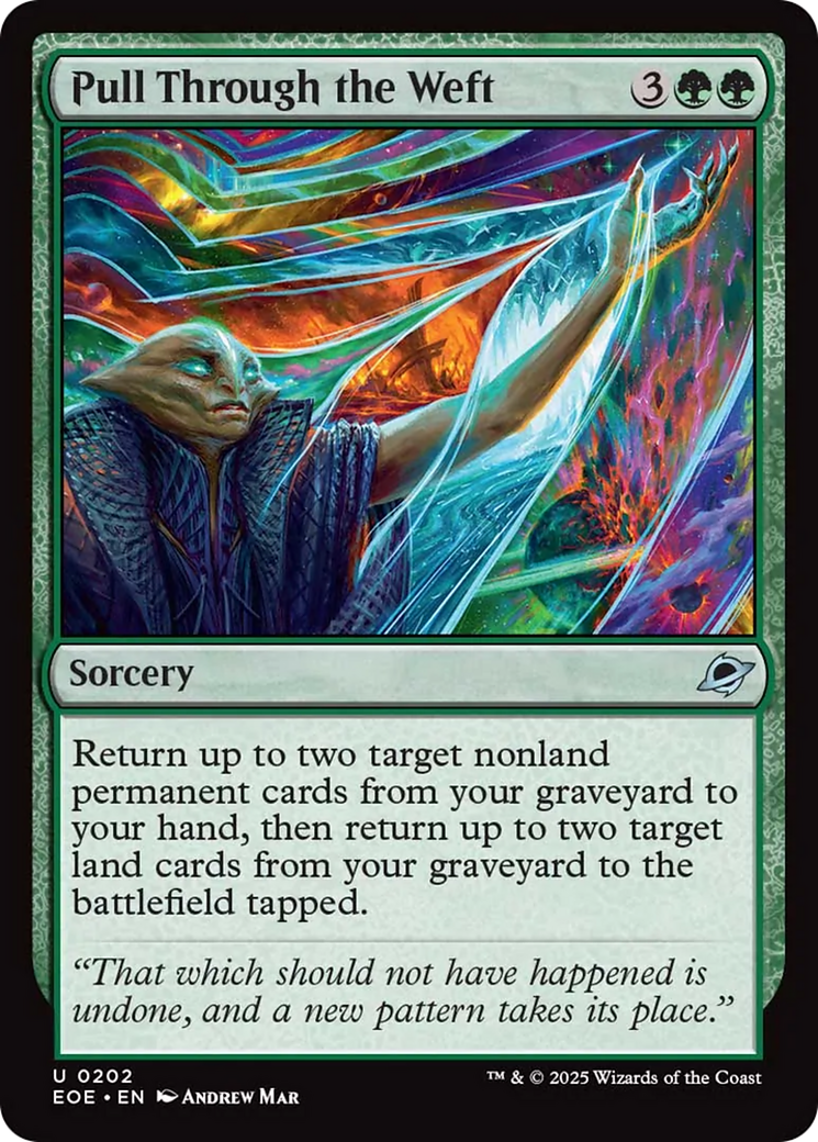 Pull Through the Weft [Edge of Eternities] - Magic: The Gathering - Card Brawlers | Quebec | Canada |