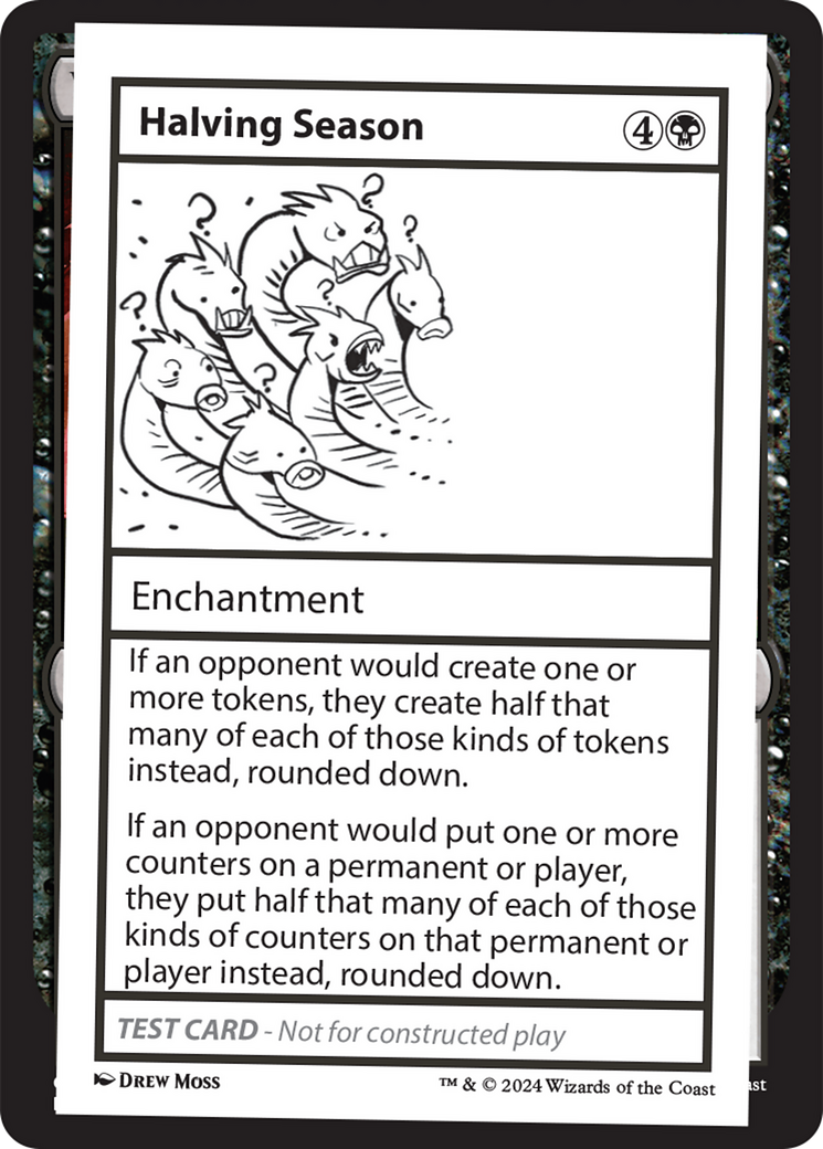 Halving Season [Mystery Booster 2 Playtest Cards] - Magic: The Gathering - Card Brawlers | Quebec | Canada |