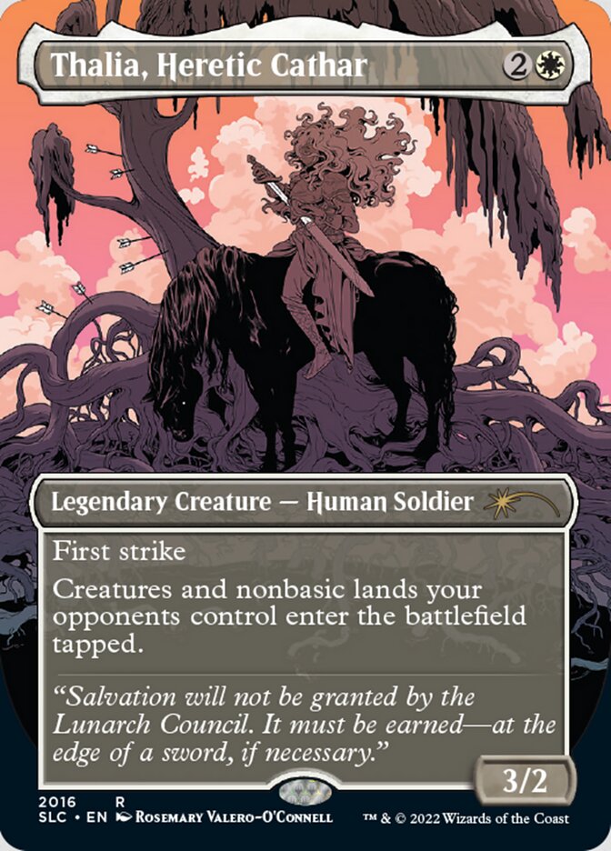 Thalia, Heretic Cathar (Borderless) [Secret Lair Countdown Kit] - Magic: The Gathering - Card Brawlers | Quebec | Canada |