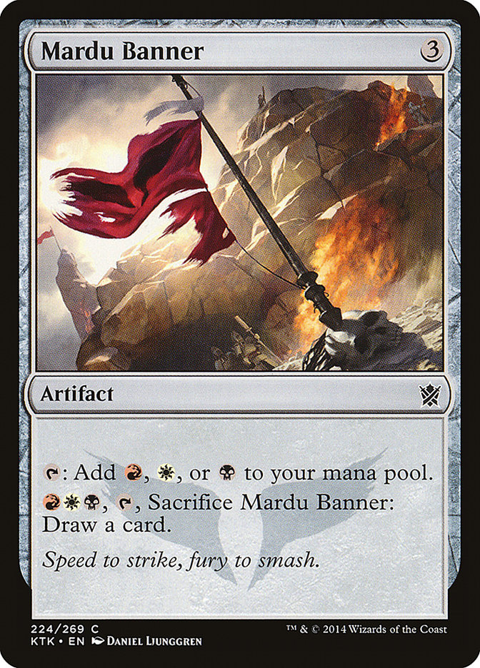 Mardu Banner [Khans of Tarkir] - Magic: The Gathering - Card Brawlers | Quebec | Canada |