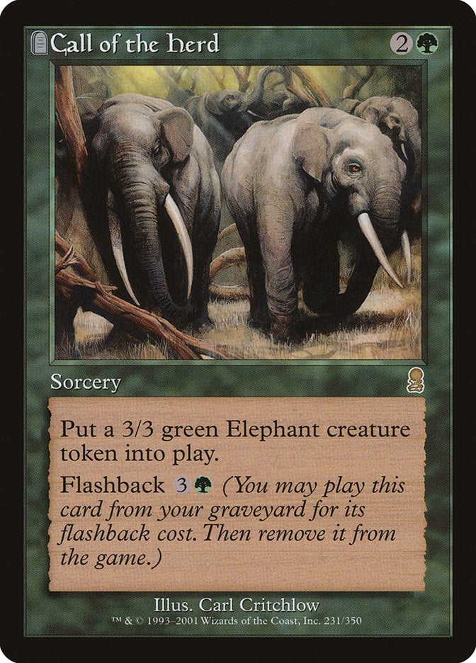 Call of the Herd [Odyssey] - Magic: The Gathering - Card Brawlers | Quebec | Canada |