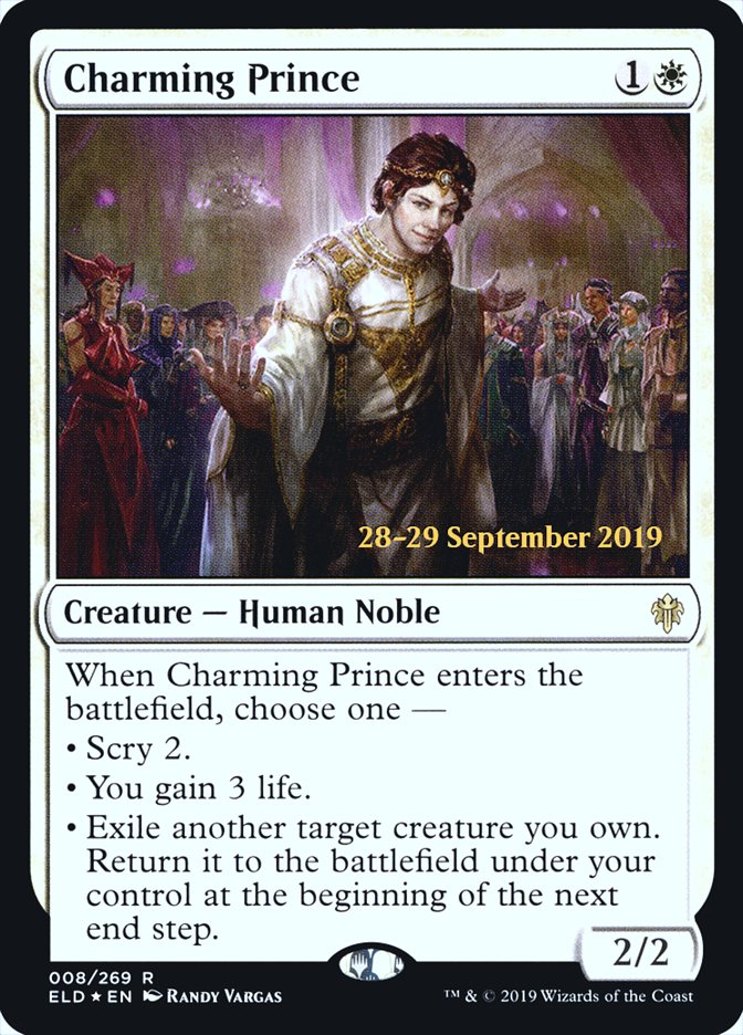 Charming Prince [Throne of Eldraine Prerelease Promos] - Magic: The Gathering - Card Brawlers | Quebec | Canada |