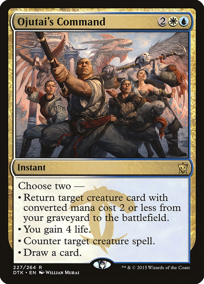 Ojutai's Command [Dragons of Tarkir] - Magic: The Gathering - Card Brawlers | Quebec | Canada |