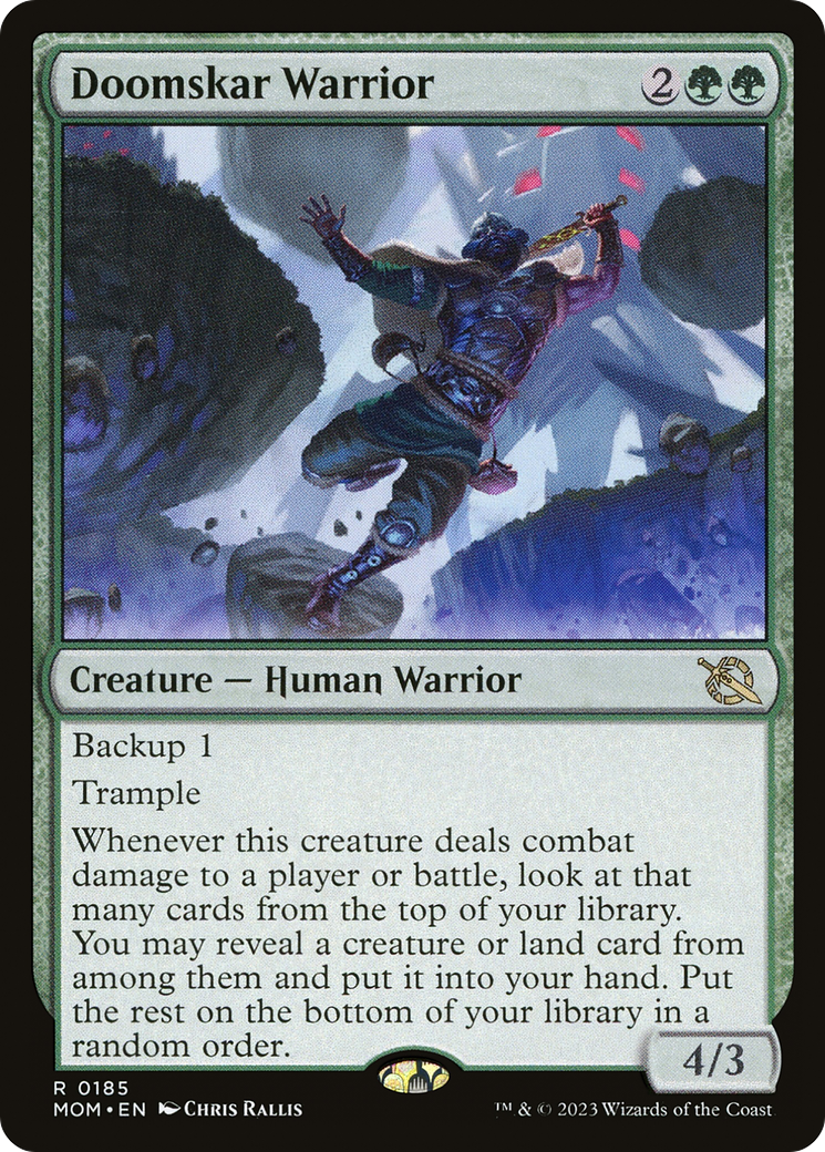 Doomskar Warrior [March of the Machine] - Magic: The Gathering - Card Brawlers | Quebec | Canada |