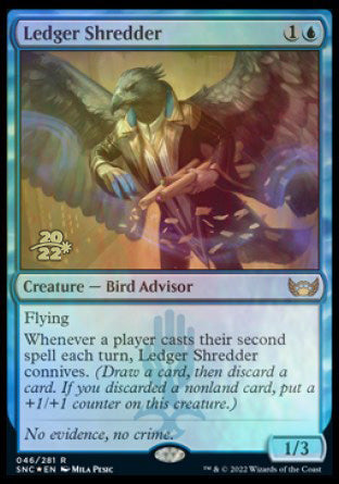 Ledger Shredder [Streets of New Capenna Prerelease Promos] - Magic: The Gathering - Card Brawlers | Quebec | Canada |