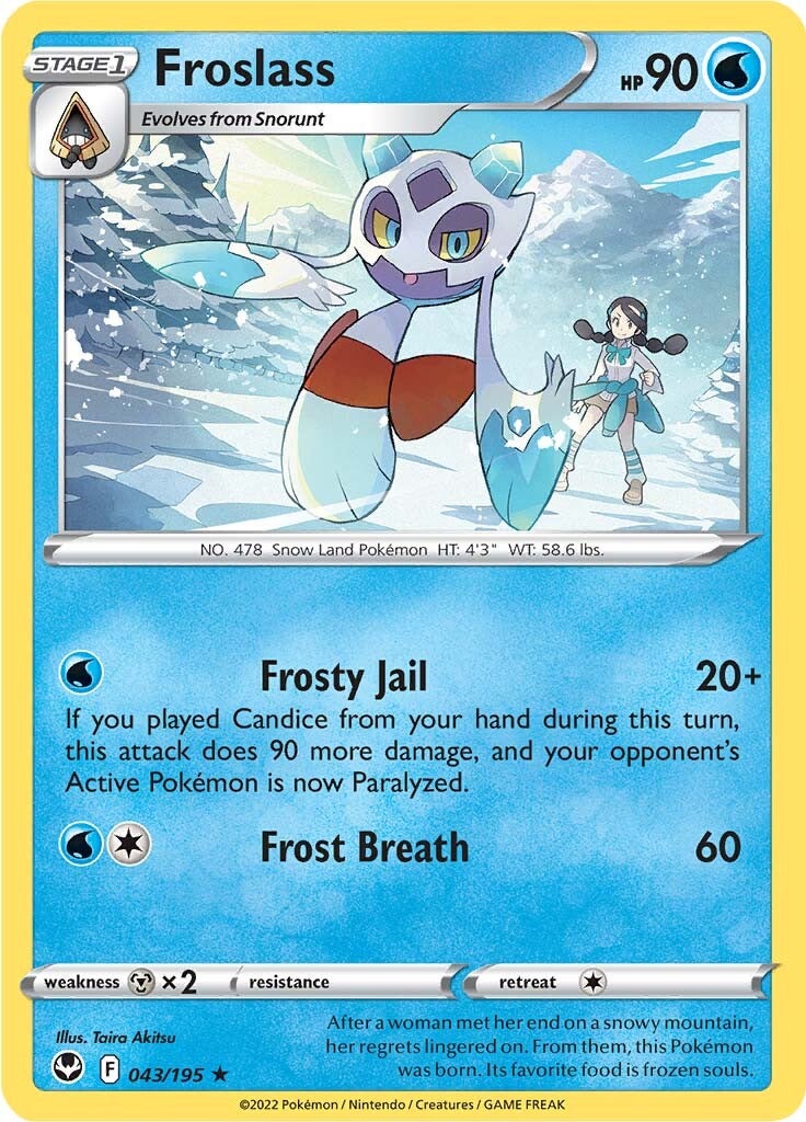 Froslass (043/195) [Sword & Shield: Silver Tempest] - Pokémon - Card Brawlers | Quebec | Canada |