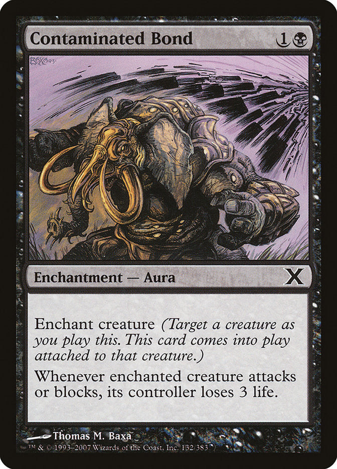 Contaminated Bond [Tenth Edition] - Magic: The Gathering - Card Brawlers | Quebec | Canada |
