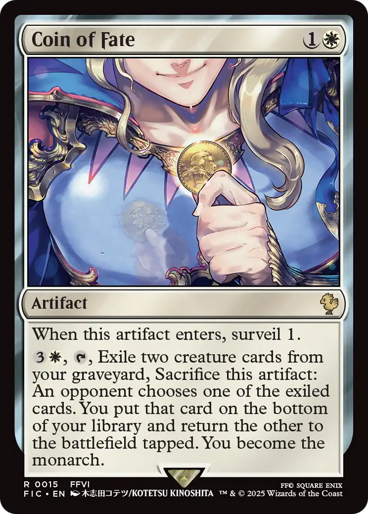 Coin of Fate [FINAL FANTASY Commander] - Magic: The Gathering - Card Brawlers | Quebec | Canada |