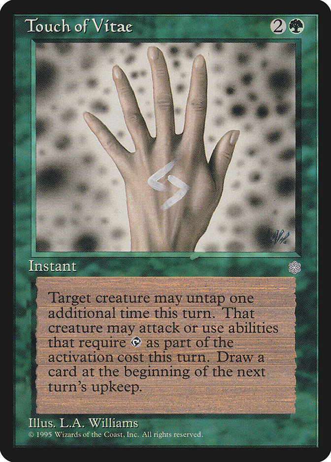 Touch of Vitae [Ice Age] - Magic: The Gathering - Card Brawlers | Quebec | Canada |