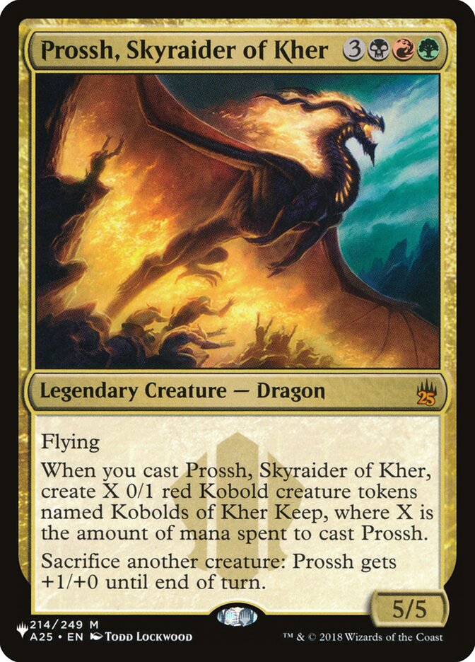 Prossh, Skyraider of Kher [The List] - Magic: The Gathering - Card Brawlers | Quebec | Canada |