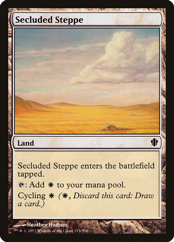 Secluded Steppe [Commander 2013] - Magic: The Gathering - Card Brawlers | Quebec | Canada |