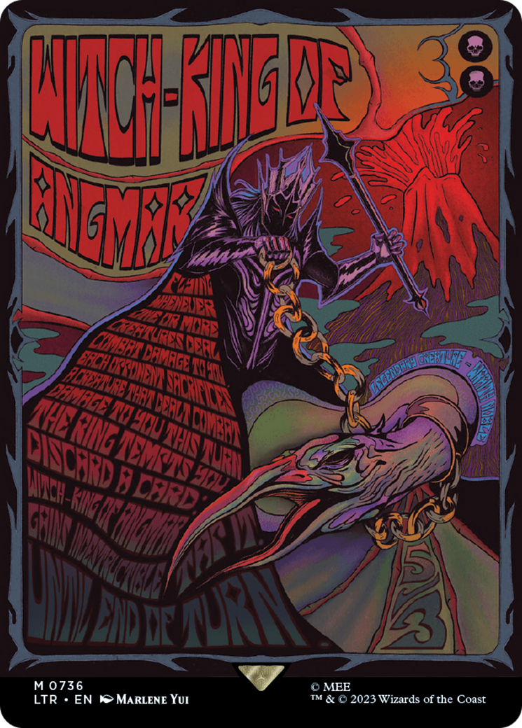 Witch-king of Angmar (Borderless Poster) [The Lord of the Rings: Tales of Middle-Earth] - Magic: The Gathering - Card Brawlers | Quebec | Canada |