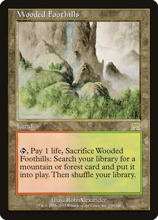 Wooded Foothills [Onslaught] - Magic: The Gathering - Card Brawlers | Quebec | Canada |