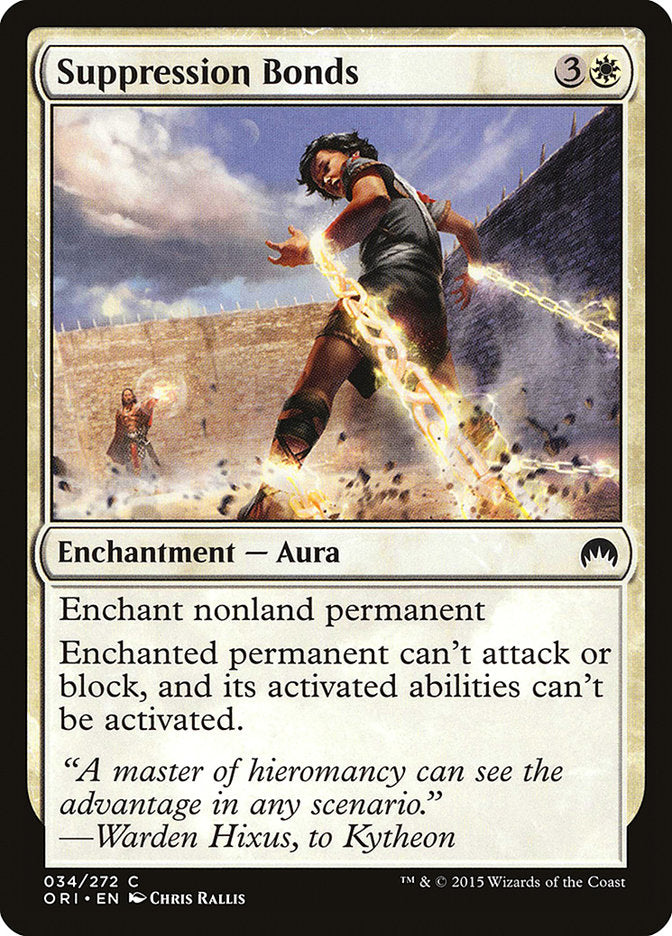 Suppression Bonds [Magic Origins] - Magic: The Gathering - Card Brawlers | Quebec | Canada |