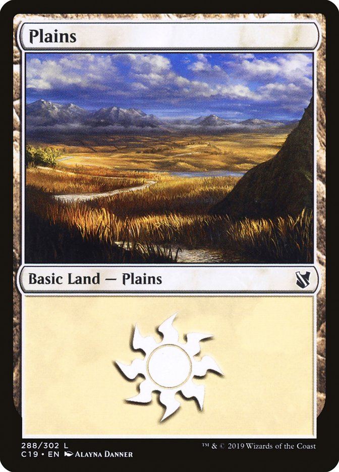 Plains (288) [Commander 2019] - Magic: The Gathering - Card Brawlers | Quebec | Canada |