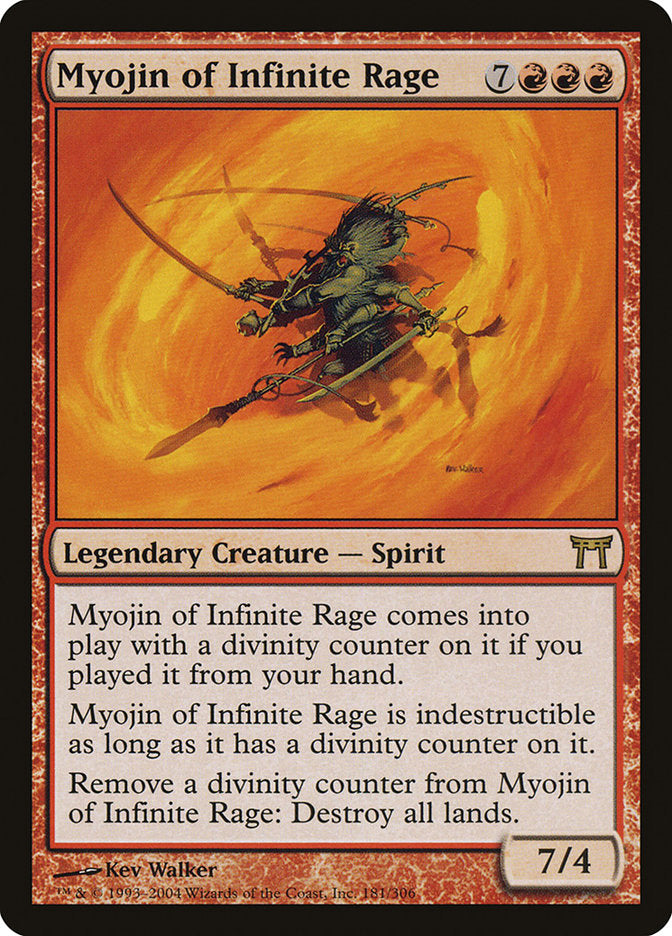 Myojin of Infinite Rage [Champions of Kamigawa] - Magic: The Gathering - Card Brawlers | Quebec | Canada |