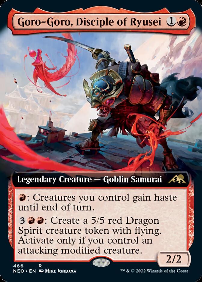 Goro-Goro, Disciple of Ryusei (Extended Art) [Kamigawa: Neon Dynasty] - Magic: The Gathering - Card Brawlers | Quebec | Canada |