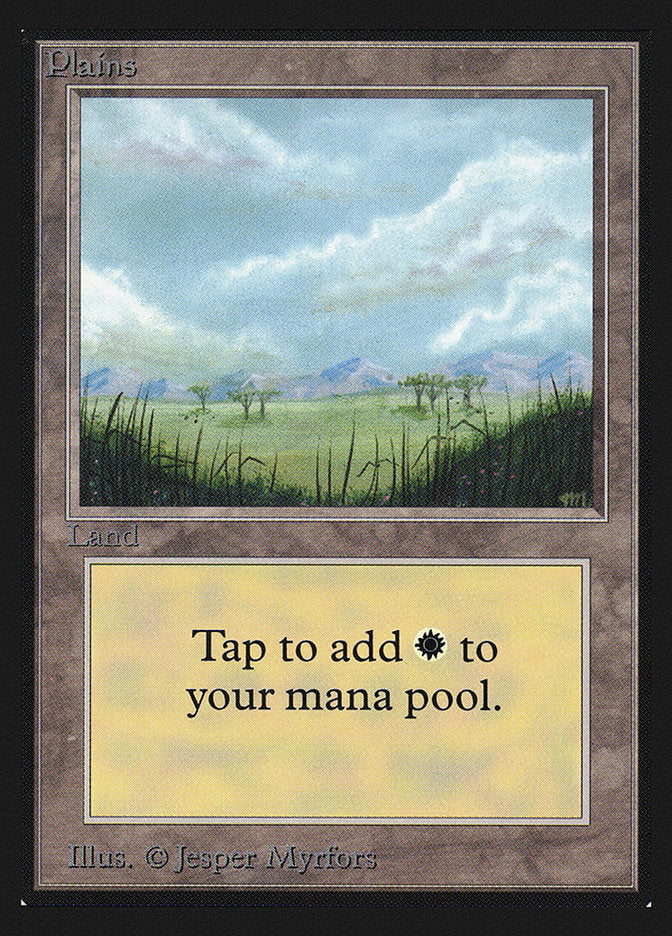 Plains (Trees on Plain / Signature on Right) [International Collectors' Edition] - Magic: The Gathering - Card Brawlers | Quebec | Canada |
