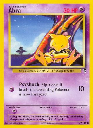 Abra (67/110) [Legendary Collection] - Pokémon - Card Brawlers | Quebec | Canada |