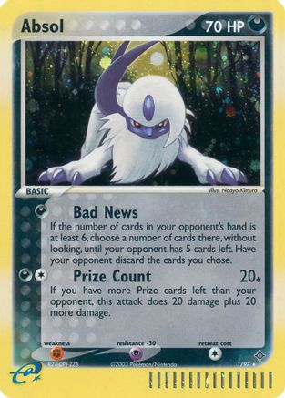 Absol (1/97) [EX: Dragon] - Pokémon - Card Brawlers | Quebec | Canada |