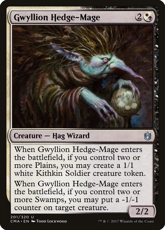 Gwyllion Hedge-Mage [Commander Anthology] - Magic: The Gathering - Card Brawlers | Quebec | Canada |