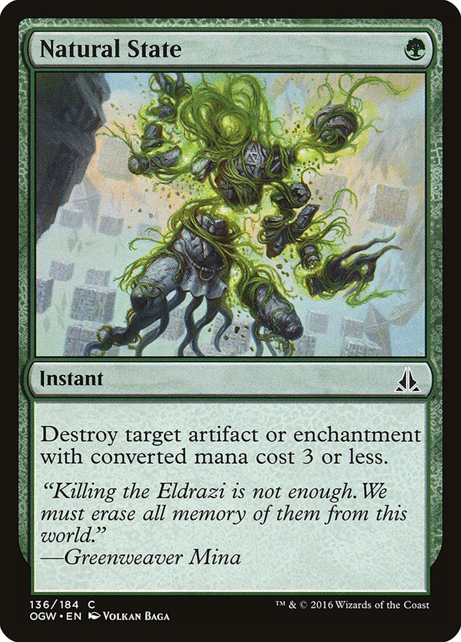 Natural State [Oath of the Gatewatch] - Magic: The Gathering - Card Brawlers | Quebec | Canada |