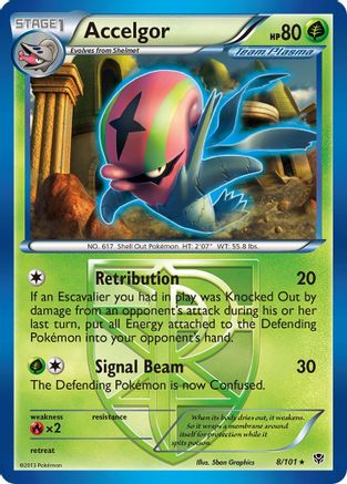 Accelgor (8/101) [Black & White: Plasma Blast] - Pokémon - Card Brawlers | Quebec | Canada |