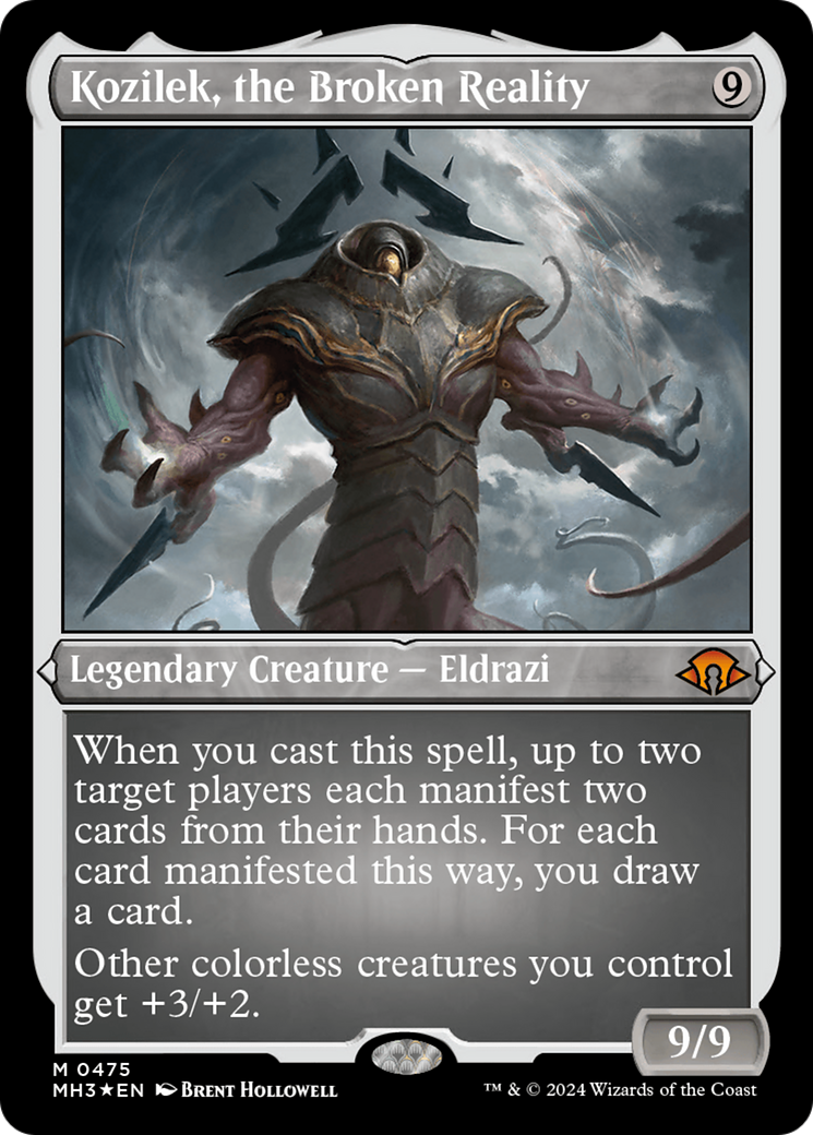 Kozilek, the Broken Reality (Foil Etched) [Modern Horizons 3] - Magic: The Gathering - Card Brawlers | Quebec | Canada |