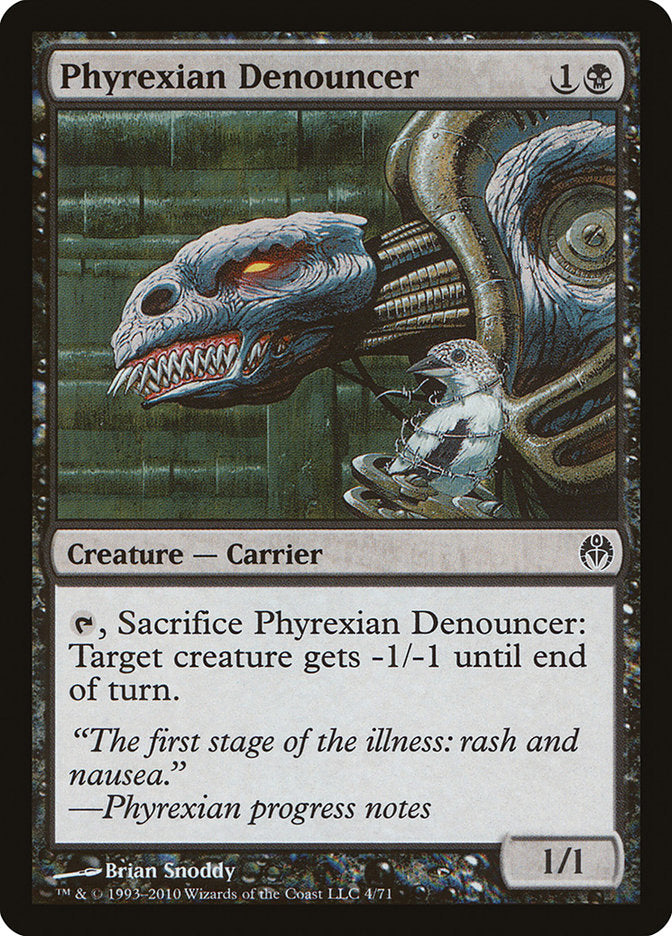 Phyrexian Denouncer [Duel Decks: Phyrexia vs. the Coalition] - Magic: The Gathering - Card Brawlers | Quebec | Canada |