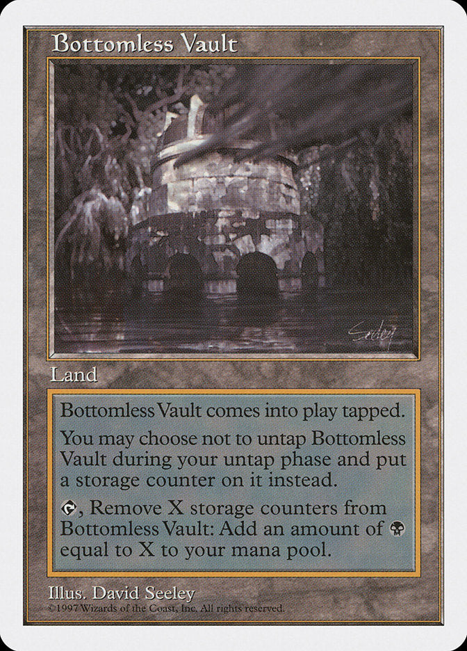 Bottomless Vault [Fifth Edition] - Magic: The Gathering - Card Brawlers | Quebec | Canada |