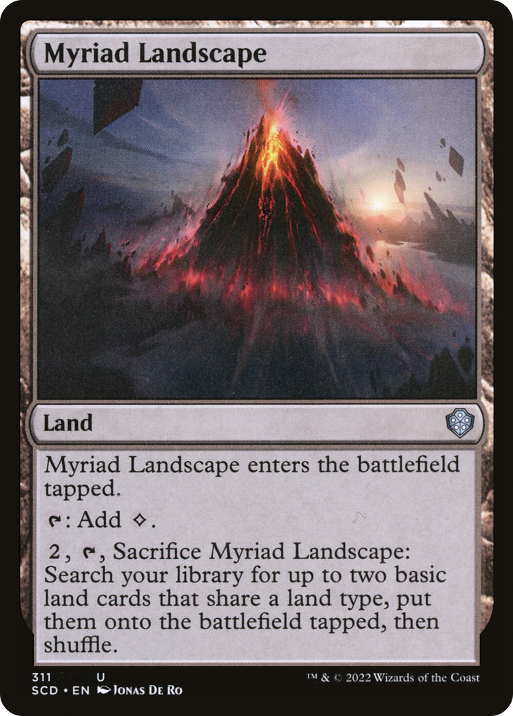 Myriad Landscape [Starter Commander Decks] - Magic: The Gathering - Card Brawlers | Quebec | Canada |
