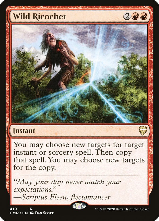 Wild Ricochet [Commander Legends] - Magic: The Gathering - Card Brawlers | Quebec | Canada |