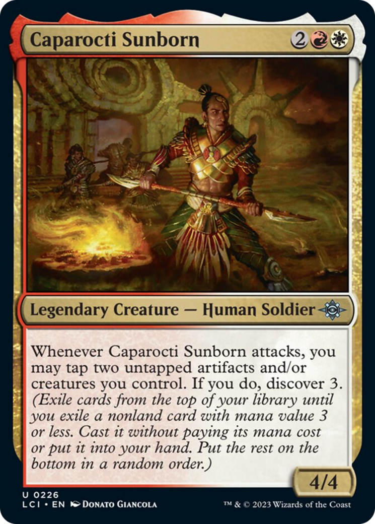 Caparocti Sunborn [The Lost Caverns of Ixalan] - Magic: The Gathering - Card Brawlers | Quebec | Canada |