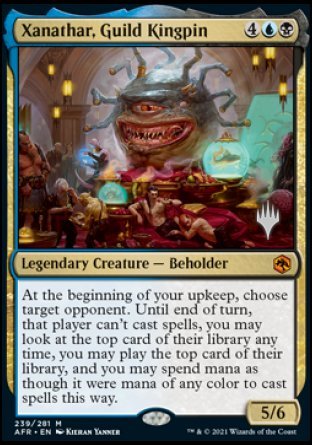 Xanathar, Guild Kingpin (Promo Pack) [Dungeons & Dragons: Adventures in the Forgotten Realms Promos] - Magic: The Gathering - Card Brawlers | Quebec | Canada |